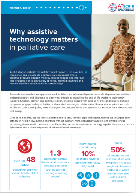Why assistive technology matters for palliative care