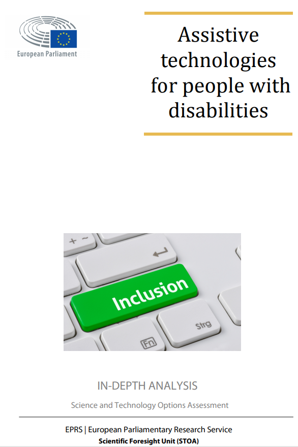 Assistive technologies
for people with
disabilities