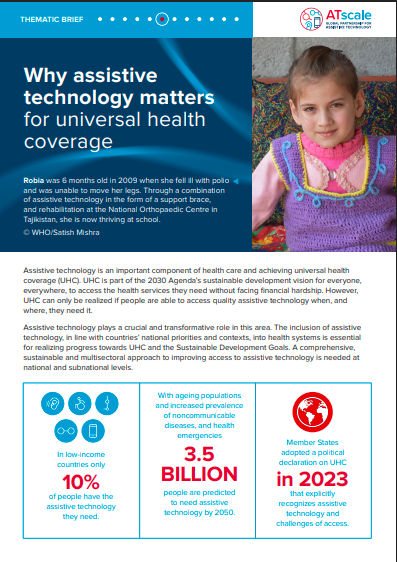 Why assistive technology matters for universal health coverage.