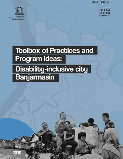 Toolbox of practises and program ideas: disability-inclusive city Banjarmasin
