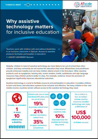 Why assistive technology matters for inclusive education.