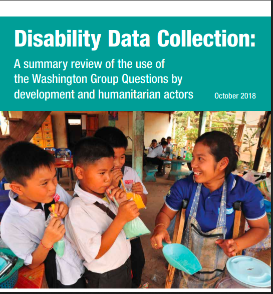 Disability Data Collection: A summary review of the use of the Washington Group Questions by development and humanitarian actors