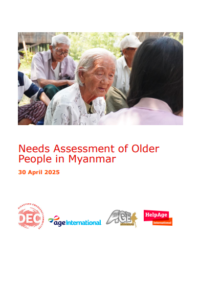 Needs Assessment of Older People in Myanmar