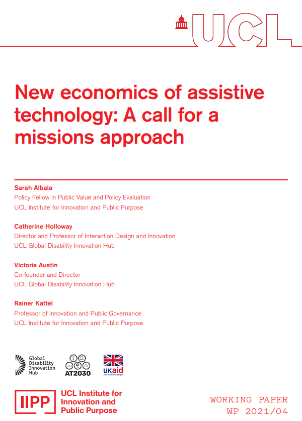 New economics of assistive technology: A call for a missions approach