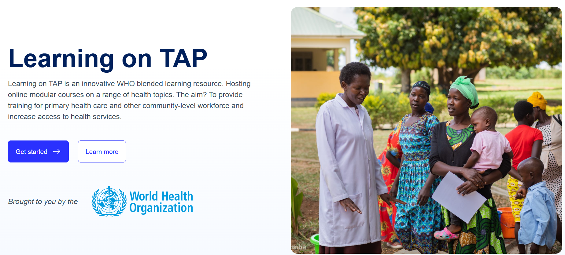 Training in assistive products