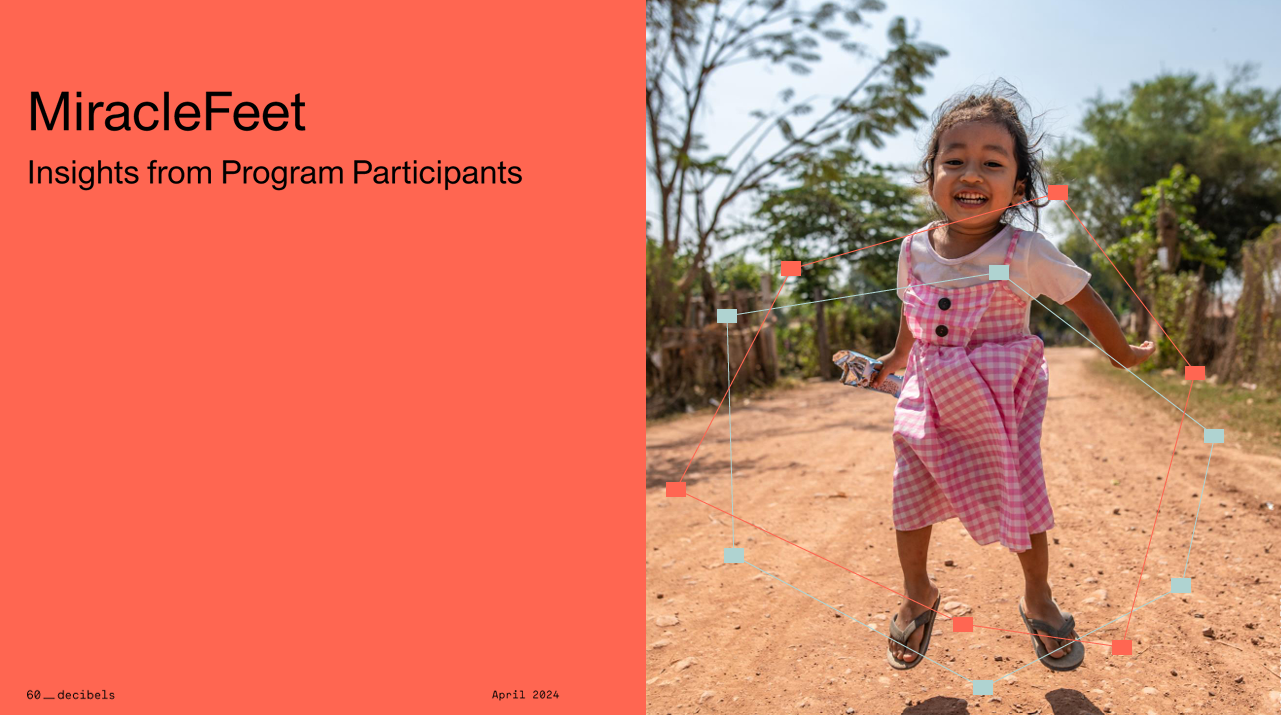 MiracleFeet: Insights from Program Participants
